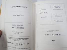 Porin Kajo IV Divisioona 1974 -jalkapallo käsiohjelma (vuosiohjelma)