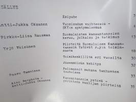 Suomalaisen kansantanssin ystävät ry 75 vuotta 1901-1976 -historiikki