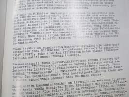 Suomalaisen kansantanssin ystävät ry 75 vuotta 1901-1976 -historiikki