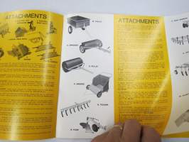 Struck Mini-Dozer kit - Build your own crawler tractor -sales brochure / myyntiesite, rakennussarjana toimitetty mini puskutraktori