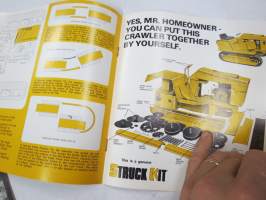 Struck Magnatrack - First All-Gear Crawler - Build your own crawler tractor -sales brochure / myyntiesite, rakennussarjana toimitetty mini kuormaintraktori
