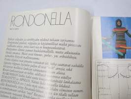 Rondonella 1972 nr 3 -käsityö- ja muotilehti