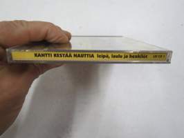 Kantti kestää nauttia - Leipä laulu ja henkilöt - Leipätiedotus LEI CD 1 -CD-levy, mm. Irwin Goodman, Popeda, Veikko Lavi, Juha Vainio, Vesa-Matti Loiri