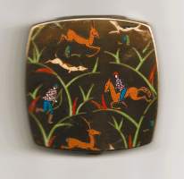Meikkirasia / meikkipeili 6x6x1 cm
