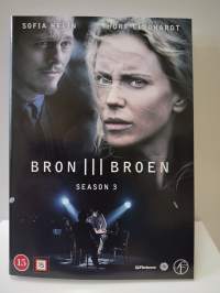 4 x dvd Bron III Broen - Silta kausi 3
