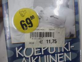 Koeputkiaikuinen elokuva -VHS-kasetti myyntivideo, osissa mm. Spede Pasanen, Simo Salminen, Vesa-Matti Loiri, Merja Tammi, Kirsti Wallasvaara -käyttämätön, muoveissa