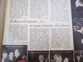 Uutis-Aitta 1950 nr 8, Kansikuva Vivien Leigh - Tuulen Viemää (ensi-ilta tulossa), James Stewart, Härmästä poikia kymmenen, Uutta tähtisatoa Ranskasta, ym.