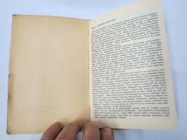 Turku - Åbo matkailukartta / turistkarta / guide for Turku 1950