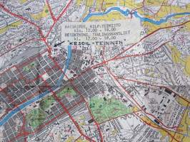 Turku - Åbo ympäristökartta / omgivningskarta 1975