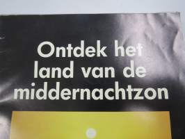 Ontdek het land van de middernachtzon - Finlandia Tours zomer 1981 -matkailuesite
