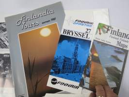 Ontdek het land van de middernachtzon - Finlandia Tours zomer 1981 -matkailuesite
