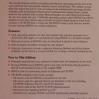 Operating Systems - Desing and Implementation - Second Edition. Tietojenkäsittelytiede, käyttöjärjestelmät, tietotekniikka )
