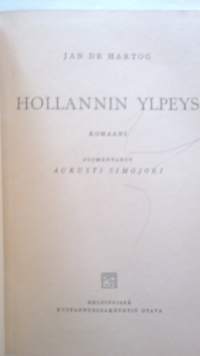 Hollannin ylpeys