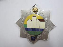 Yleinen Autoliitto - Suomi Touring Club - Tähtiajo, Turku -osanottajamerkki (ei keulamerkki), valmistaja Veljekset Sundqvist