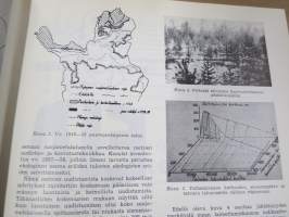 Metsätaloudellinen Aikakauslehti 1960 -sidottu vuosikerta -sisältää runsaasti artikkeleita / kuvia / mainoksia metsätalouden koneista ja laitteista