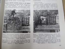 Metsätaloudellinen Aikakauslehti 1960 -sidottu vuosikerta -sisältää runsaasti artikkeleita / kuvia / mainoksia metsätalouden koneista ja laitteista