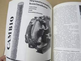 Metsätaloudellinen Aikakauslehti 1959 -sidottu vuosikerta -sisältää runsaasti artikkeleita / kuvia / mainoksia metsätalouden koneista ja laitteista