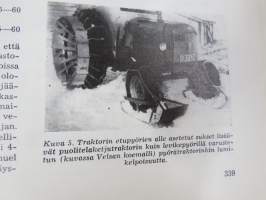 Metsätaloudellinen Aikakauslehti 1959 -sidottu vuosikerta -sisältää runsaasti artikkeleita / kuvia / mainoksia metsätalouden koneista ja laitteista