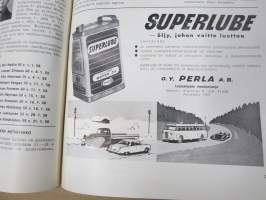 Metsätaloudellinen Aikakauslehti 1958 -sidottu vuosikerta -sisältää runsaasti artikkeleita / kuvia / mainoksia metsätalouden koneista ja laitteista