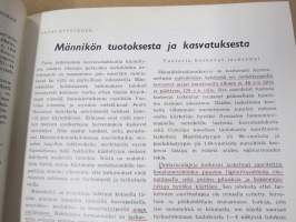 Metsätaloudellinen Aikakauslehti 1957 -sidottu vuosikerta -sisältää runsaasti artikkeleita / kuvia / mainoksia metsätalouden koneista ja laitteista