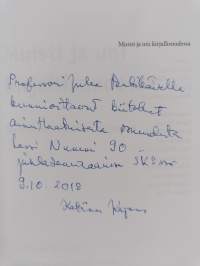 Muisti ja uni kirjallisuudessa (signeerattu, tekijän omiste)