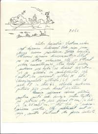Kenttäpostikirje  1943   kuvallinen kirjearkki