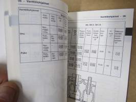 Mercedes-Benz Service - Taulukkokirja - Jakeluautot T1 / T 2 208 D - 814 DA, tärkeimmät tekniset tiedot ja arvot