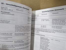 Mercedes-Benz Tabellenbuch Lastkraftwagen -taulukot eli tekniset tiedot ja arvot