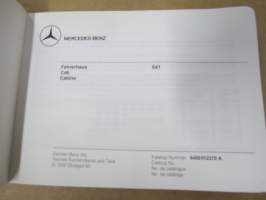 Mercedes-Benz Fahrerhaus 641 Cab / Cabin -varaosaluettelo