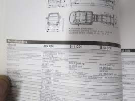 Mercedes-Benz  - The Sprinter - Technical Data, Chassis / Pickup / Panel van / Crewbus -tekniset tiedot