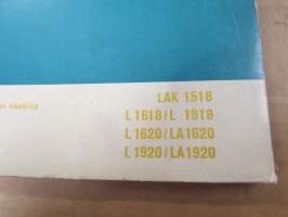 Mercedes-Benz LAK 1518, L 1618/L 1918, L 1620/LA1620, L 1920/LA1920 -käyttöohjekirja