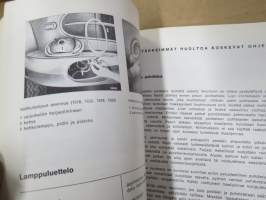 Mercedes-Benz LAK 1518, L 1618/L 1918, L 1620/LA1620, L 1920/LA1920 -käyttöohjekirja