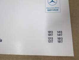 Mercedes-Benz 1013, 10 17, 1213, 1217, 1413, 1417, 1613, 1617 -käyttöohjekirja