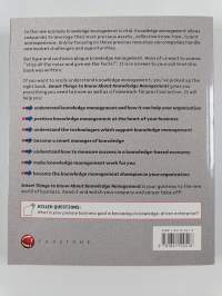 Smart things to know about : knowledge management