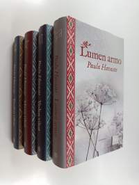 Vihat-sarja (4-kirjaa, koko sarja) : Veden vihat ; Tuulen vihat ; Maan vihat ; Lumen armo