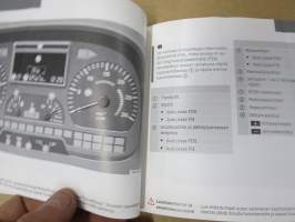Mercedes-Benz ATEGO 970 - 976 Pikaopas -käyttöohjekirja