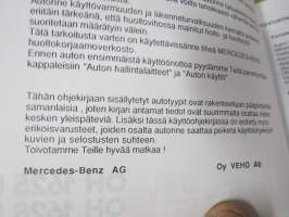 Mercedes-Benz OH 1625 L, OH 1628 L -käyttöohjekirja
