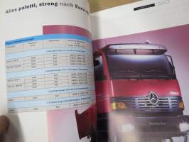 Mercedes-Benz ATEGO (im überblick) Verkaufshandbuch - Der ATEGO ab 18 Tonnen -osto-opas / teknistä tietoa