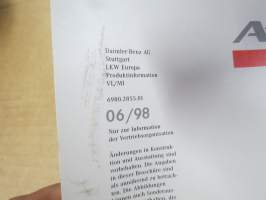 Mercedes-Benz ATEGO (im überblick) Verkaufshandbuch - Der ATEGO ab 18 Tonnen -osto-opas / teknistä tietoa