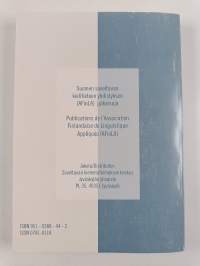 Puolin ja toisin : suomalais-virolaista kielentutkimusta : AFinLAn vuosikirja 1998