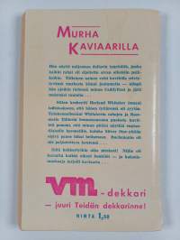 Kuolema kaviaarilla (kannessa lukee Murha kaviaarilla)