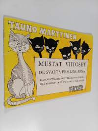 Mustat viitoset : Pianokappaleita mustilla koskettimilla = De svarta femlingarna : Små pianostycken på svarta tangenter