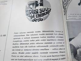 Novelli 1968 nr 3 -lukemisto / lehti, romanttissävytteisiä artikkeleita, naisille suunnattu julkaisu