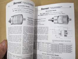 Starrett Precision tools, Gages and Saws Catalog nr 28-tuoteluettelo, työkaluja ja mittausvälineitä ym.