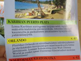 Aurinkomatkat Talvikausi 1990/91 lomaopas -matkaesitekirja