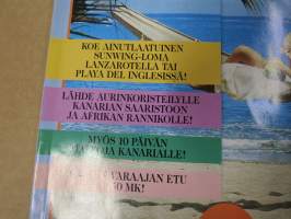 Aurinkomatkat Talvikausi 1990/91 lomaopas -matkaesitekirja