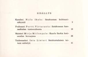 Satakunnan III kulttuuripäivien esitelmät