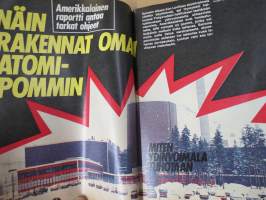 Hymy 1977 nr 5 - Kansityttö Maiju Leskinen, UKK nyt kaljapurkissa, Anne Pohtamo vuonna 2000, Sydänlapsi kuoli, ym.