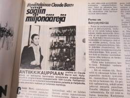 Hymy 1977 nr 5 - Kansityttö Maiju Leskinen, UKK nyt kaljapurkissa, Anne Pohtamo vuonna 2000, Sydänlapsi kuoli, ym.