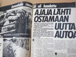 Hymy 1977 nr 5 - Kansityttö Maiju Leskinen, UKK nyt kaljapurkissa, Anne Pohtamo vuonna 2000, Sydänlapsi kuoli, ym.
